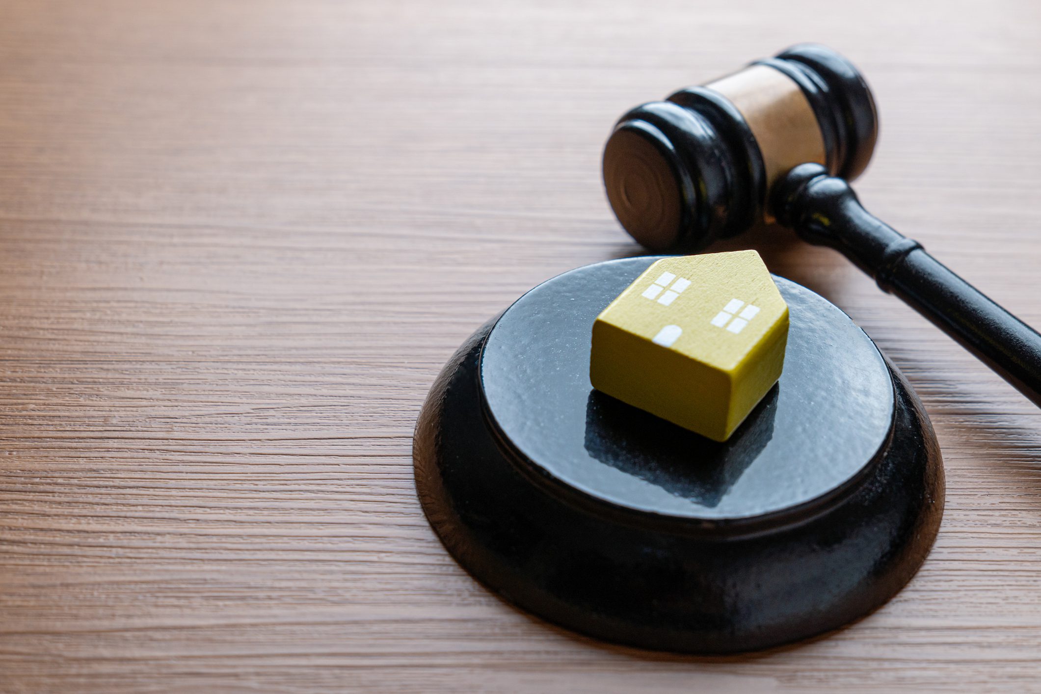 Real estate auction concept image